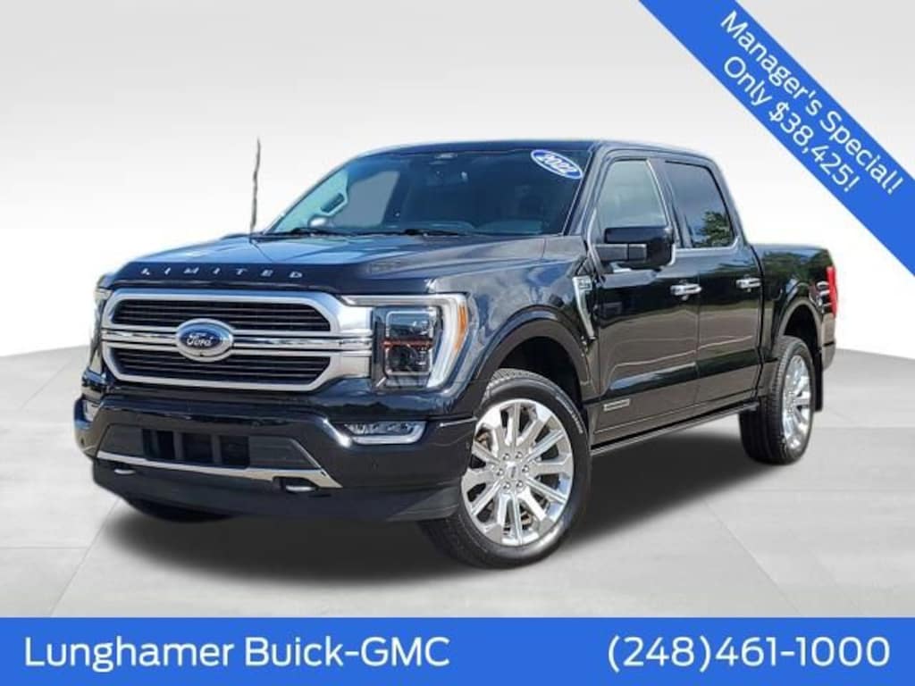 Used 2022 Ford F-150 Limited Truck