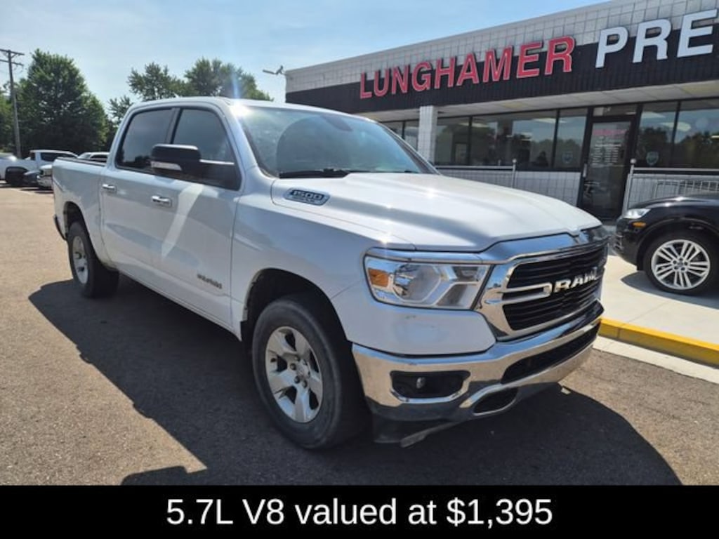 Used 2019 Ram 1500 Big Horn/Lone Star Crew Cab 4x4 57 Box Truck