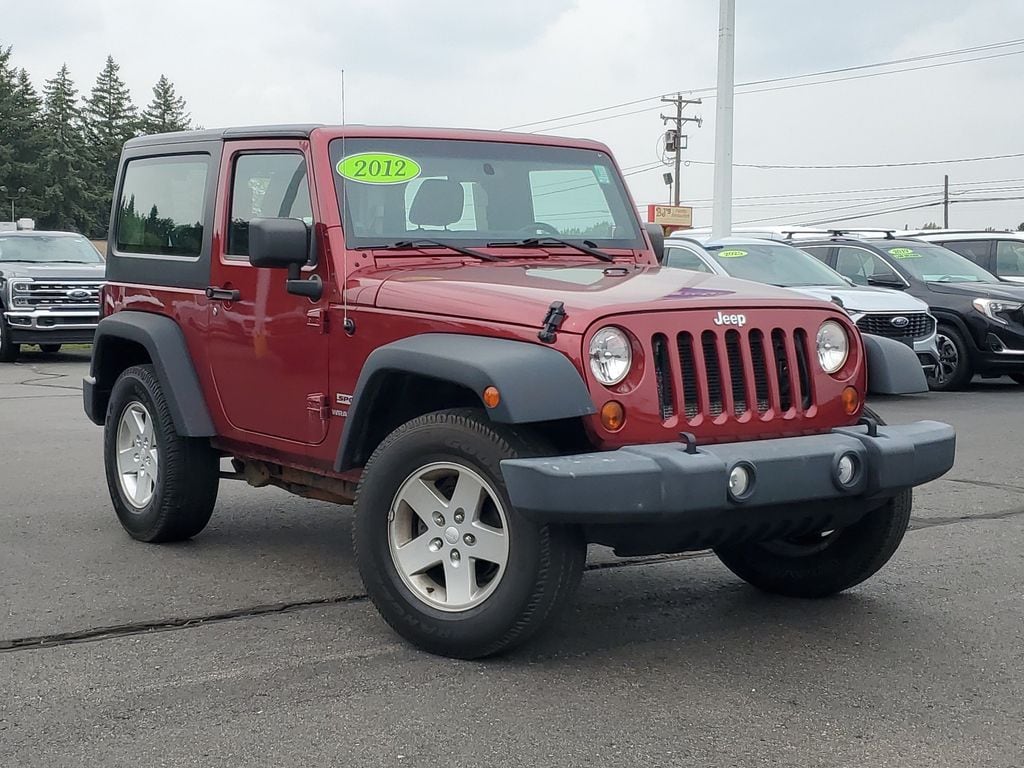 Used 2012 Jeep Wrangler Sport with VIN 1C4AJWAG9CL136856 for sale in Owosso, MI