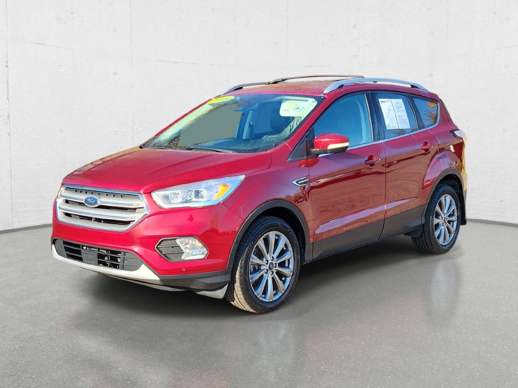 Used 2018 Ford Escape Titanium with VIN 1FMCU9J95JUC75498 for sale in Owosso, MI