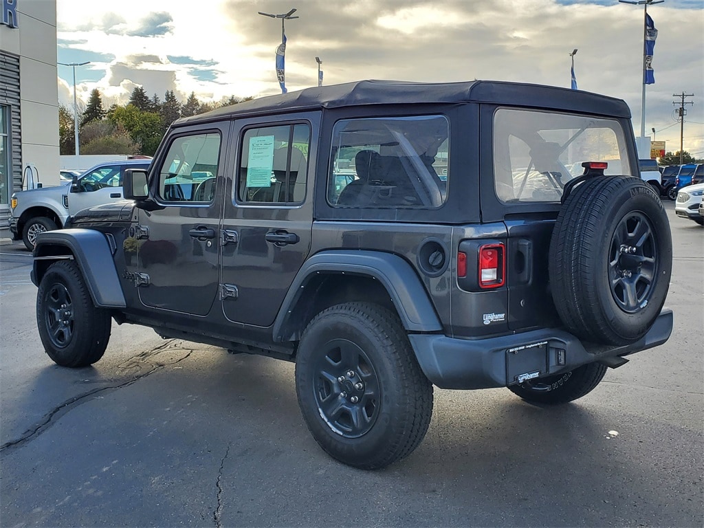 Used 2021 Jeep Wrangler Unlimited Sport SUV