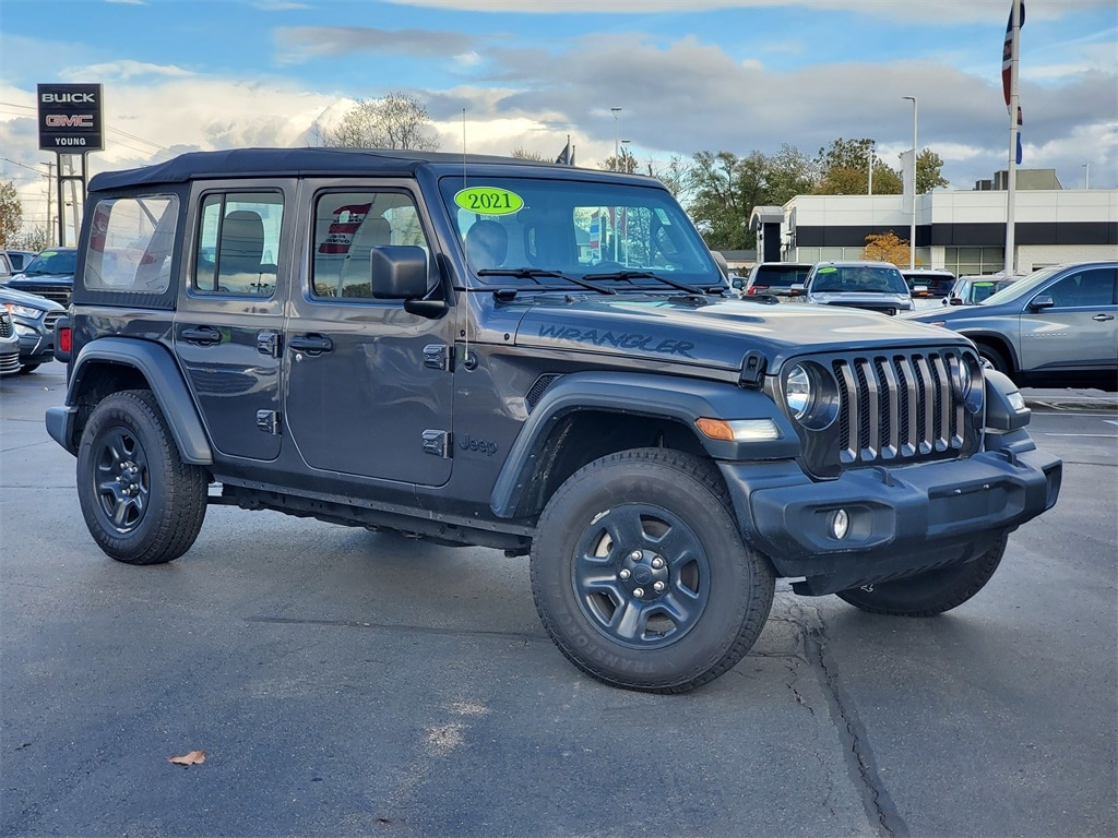 Used 2021 Jeep Wrangler Unlimited Sport SUV