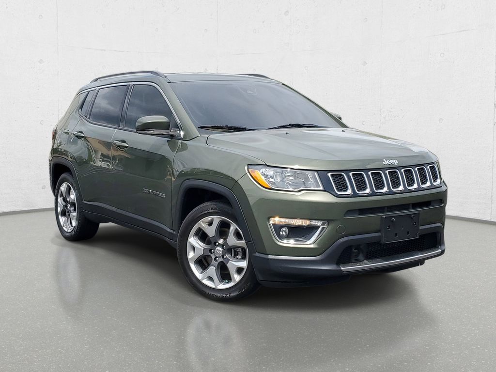 Used 2021 Jeep Compass Limited with VIN 3C4NJCCB2MT522655 for sale in Owosso, MI