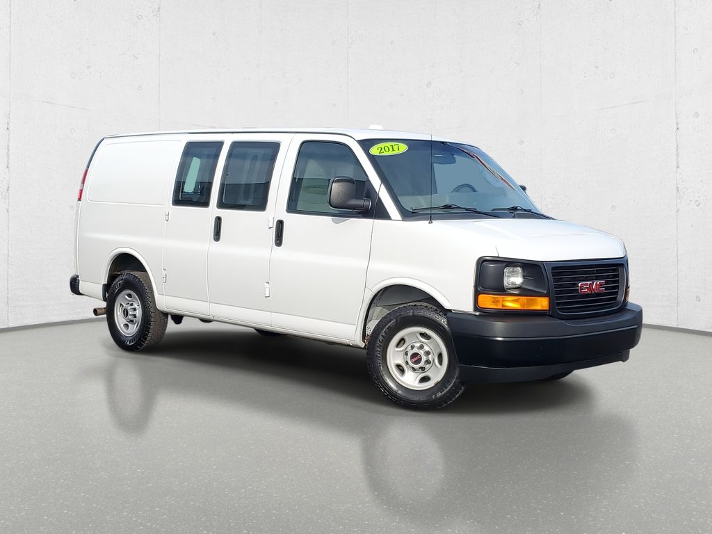 Used 2017 GMC Savana Cargo Work Van with VIN 1GTZ7GFG0H1342456 for sale in Owosso, MI