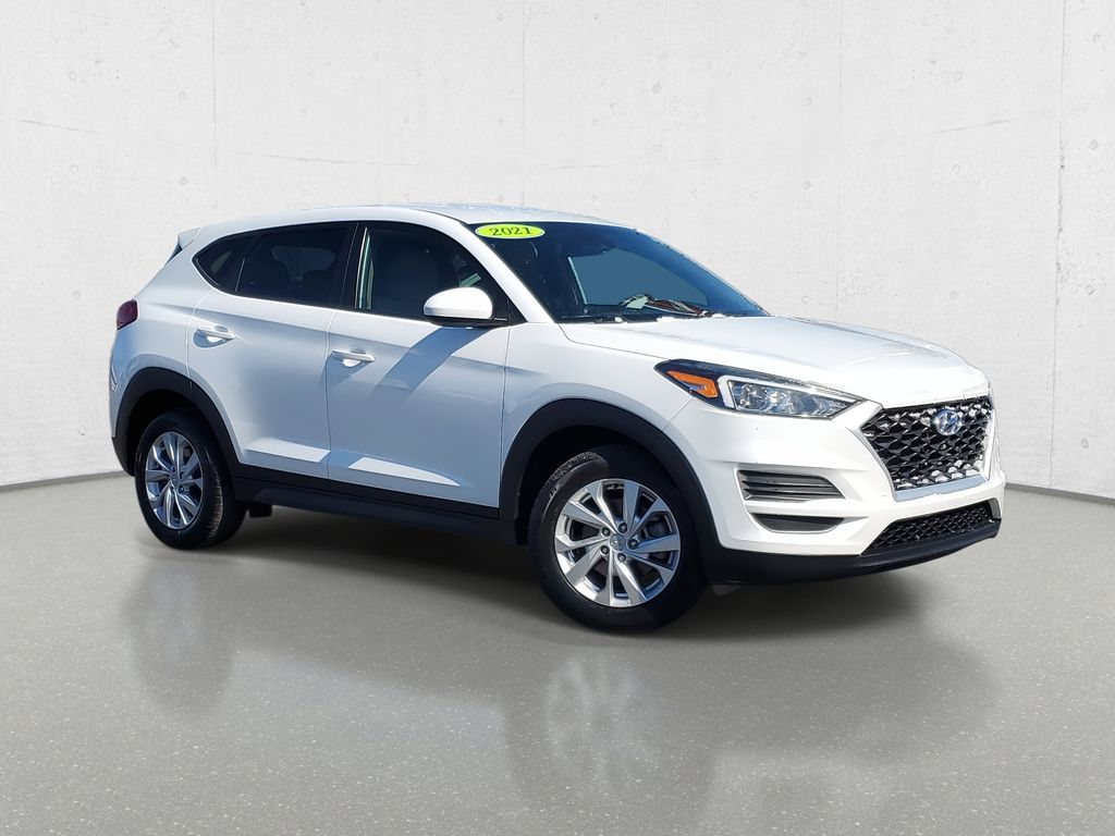 Used 2021 Hyundai Tucson SE with VIN KM8J23A43MU344031 for sale in Owosso, MI