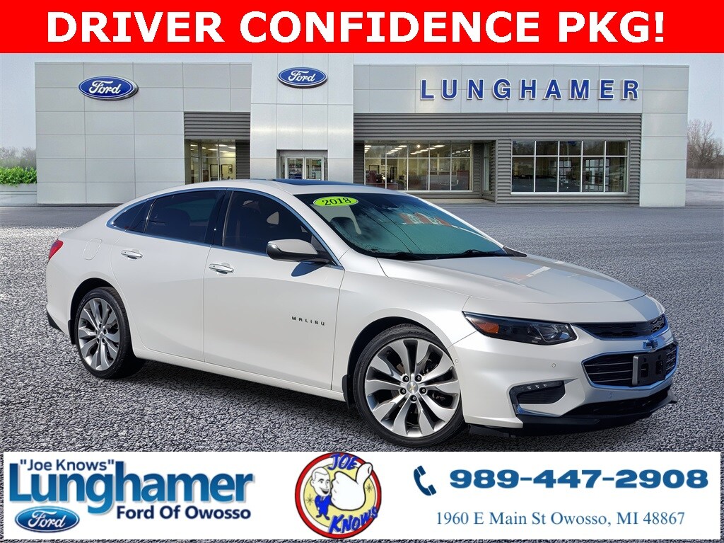 Used 2018 Chevrolet Malibu Premier Sedan