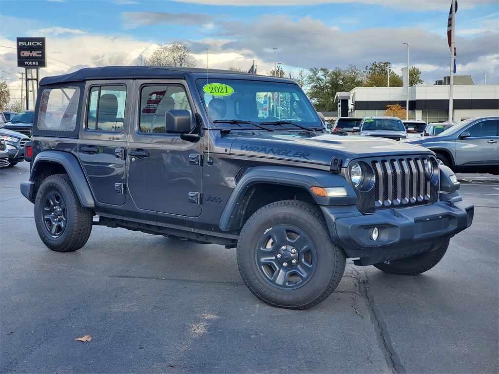 Used 2021 Jeep Wrangler Unlimited Sport SUV
