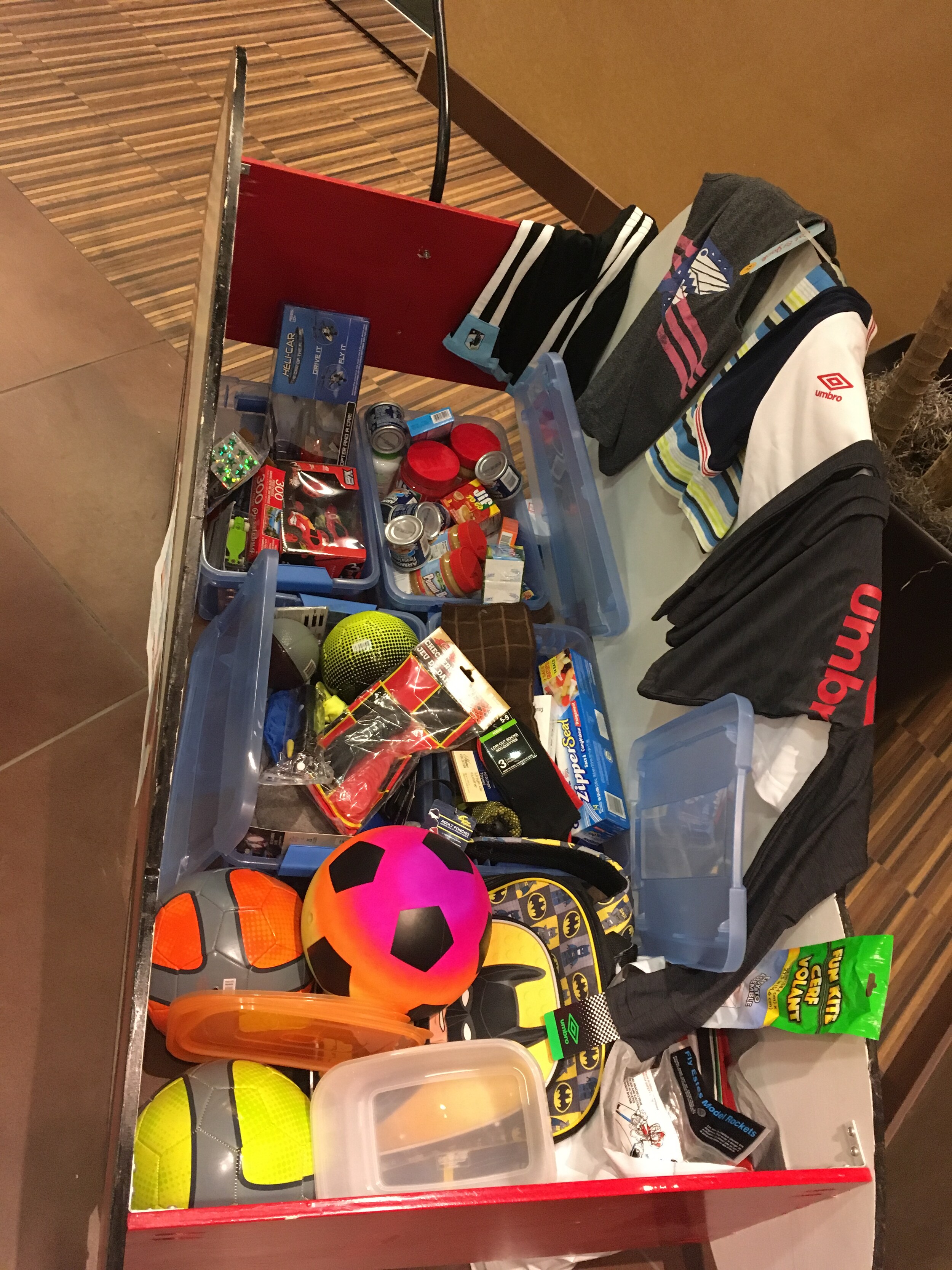 Gifts for Haiti.JPG