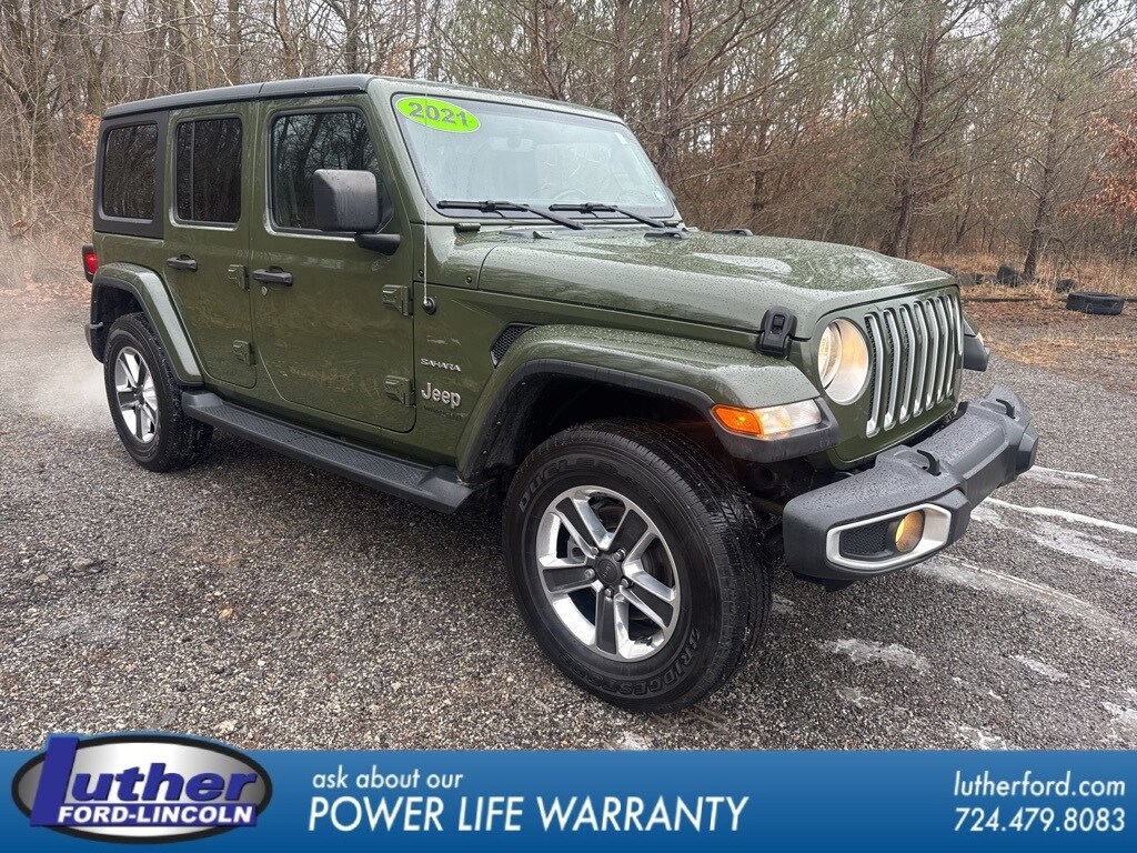 Used 2021 Jeep Wrangler Unlimited Sahara SUV