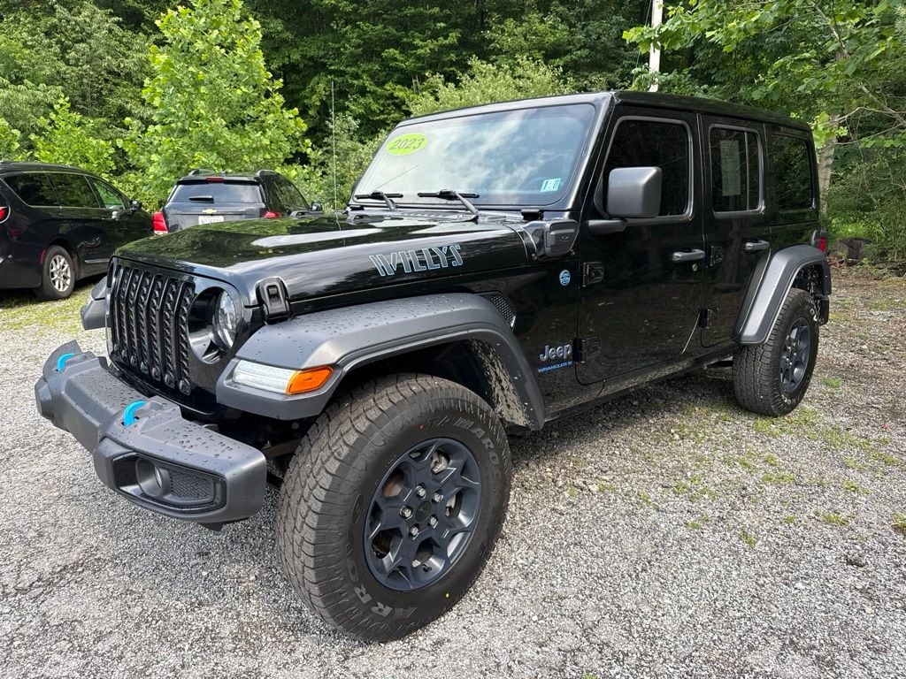 Used 2023 Jeep Wrangler Willys 4xe SUV