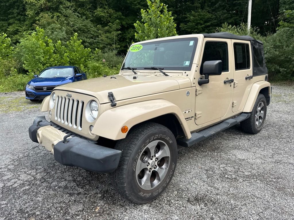 Used 2016 Jeep Wrangler Unlimited Sahara SUV