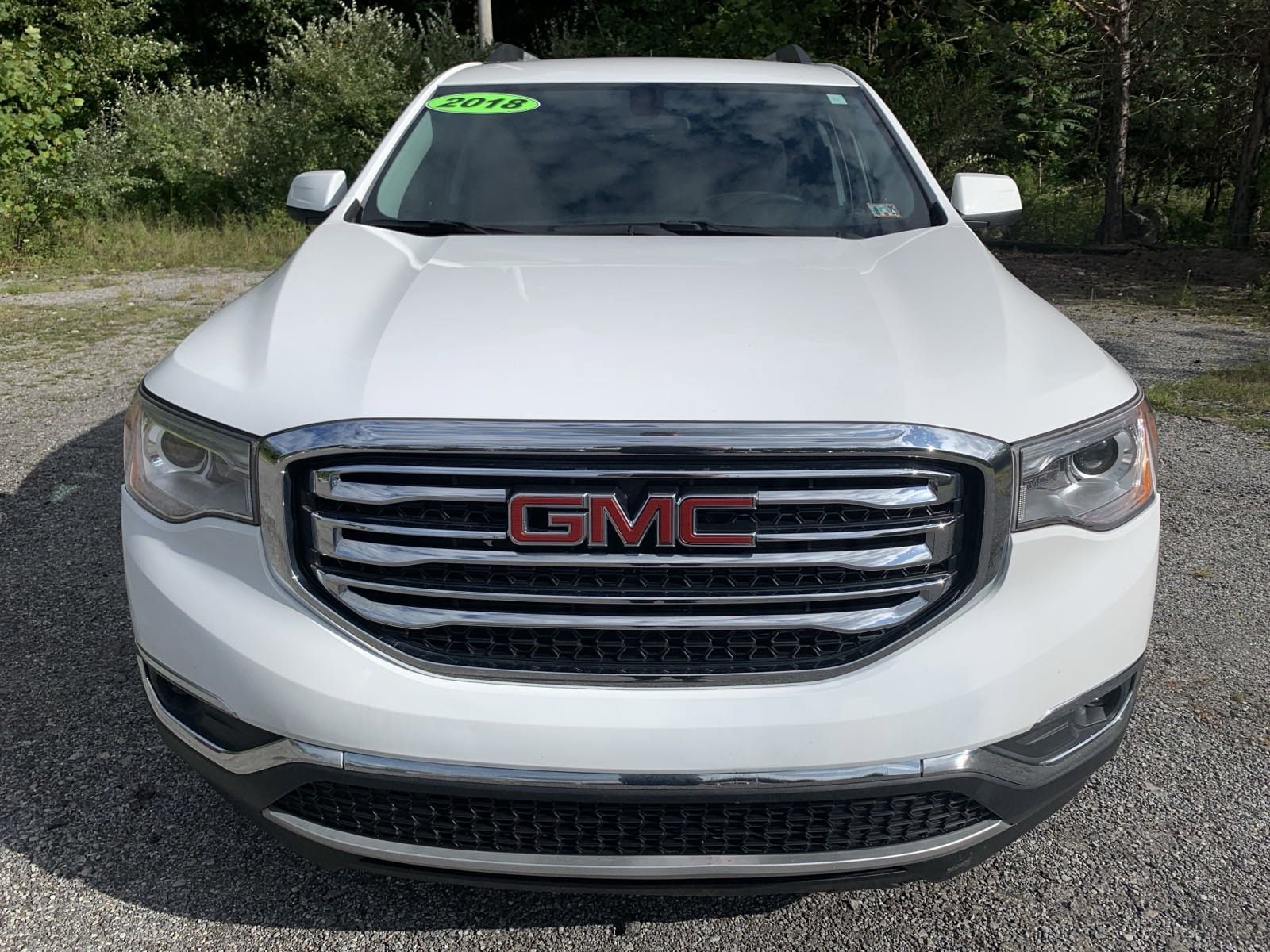 Used 2018 GMC Acadia SLE-2 with VIN 1GKKNSLA5JZ143618 for sale in Homer City, PA