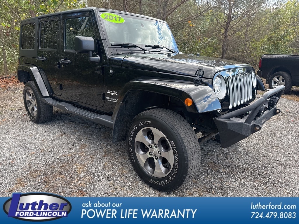 Used 2017 Jeep Wrangler Unlimited Sahara SUV