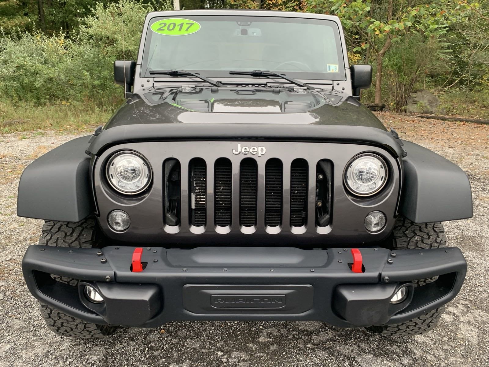 Used 2017 Jeep Wrangler Unlimited Rubicon Hard Rock with VIN 1C4BJWFG0HL568918 for sale in Homer City, PA