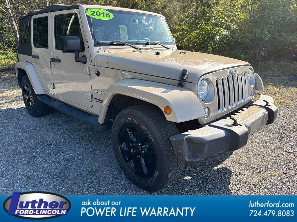 Used 2016 Jeep Wrangler Unlimited Sahara SUV
