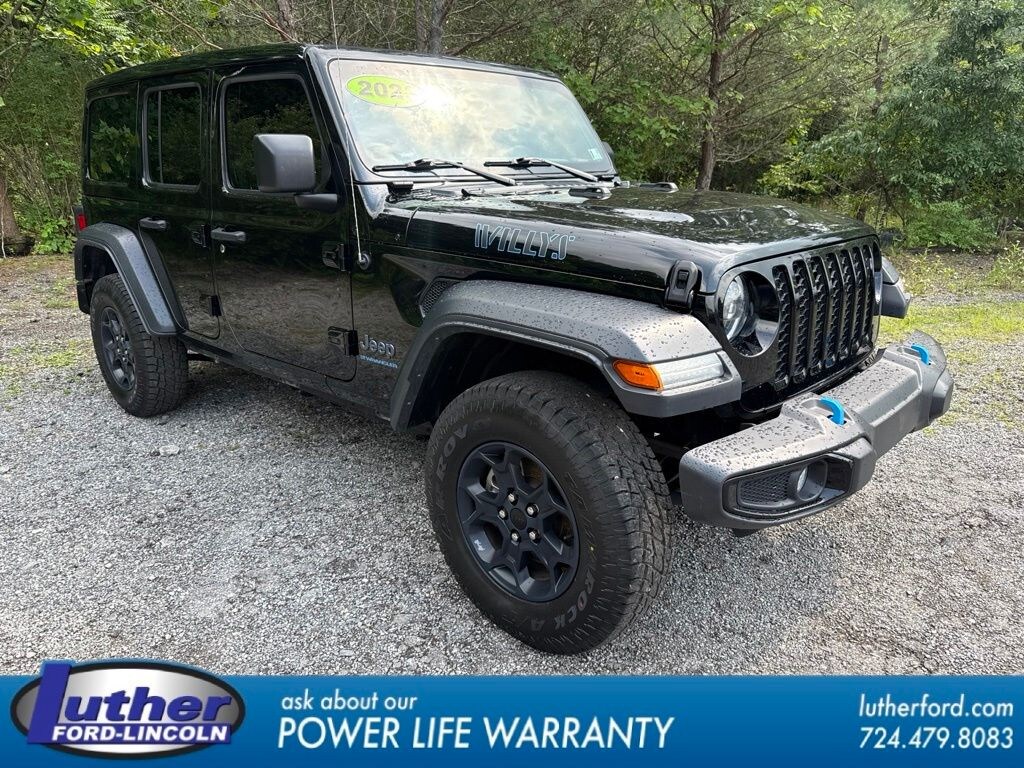 Used 2023 Jeep Wrangler Willys 4xe SUV