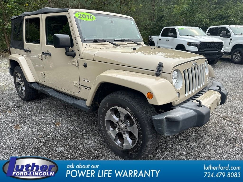 Used 2016 Jeep Wrangler Unlimited Sahara SUV