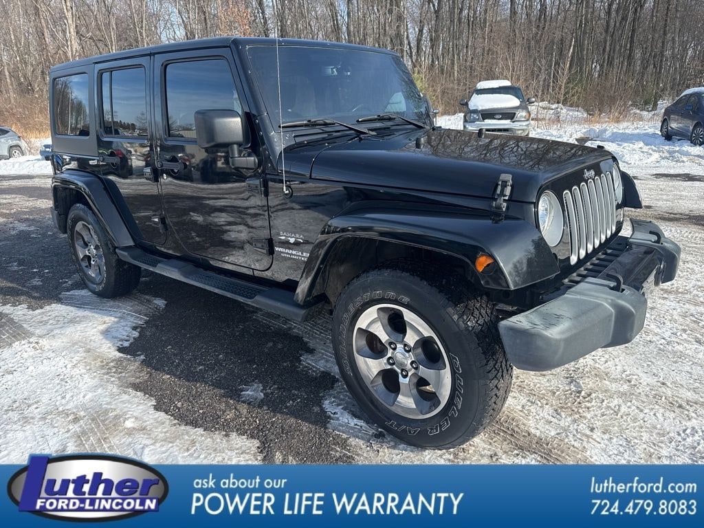 Used 2017 Jeep Wrangler Unlimited Sahara SUV