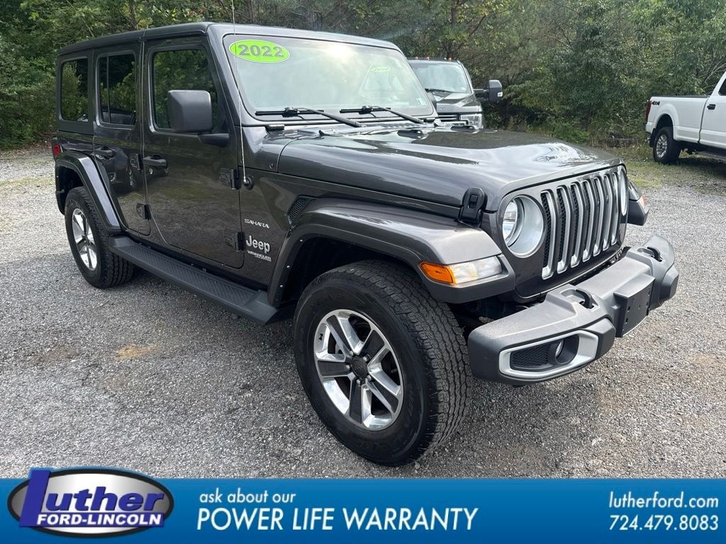 Used 2022 Jeep Wrangler Unlimited Sahara SUV