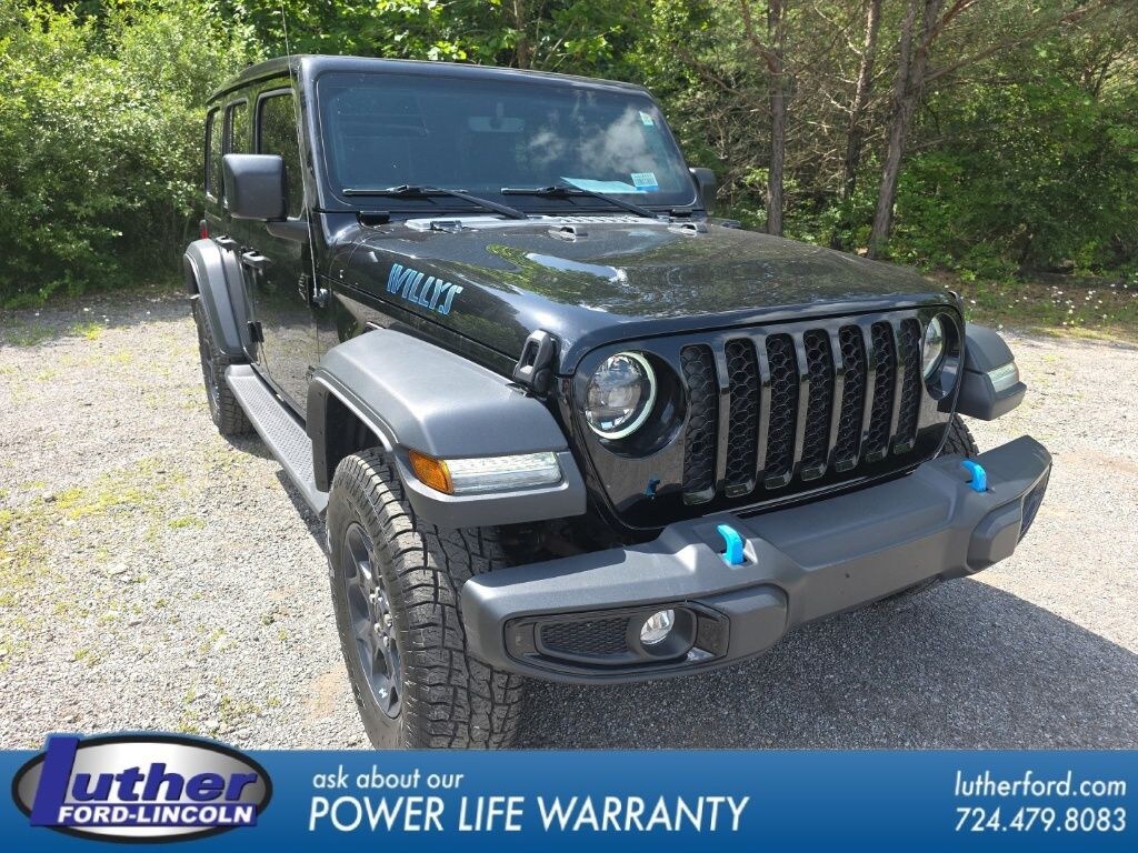 Used 2023 Jeep Wrangler Willys 4xe SUV