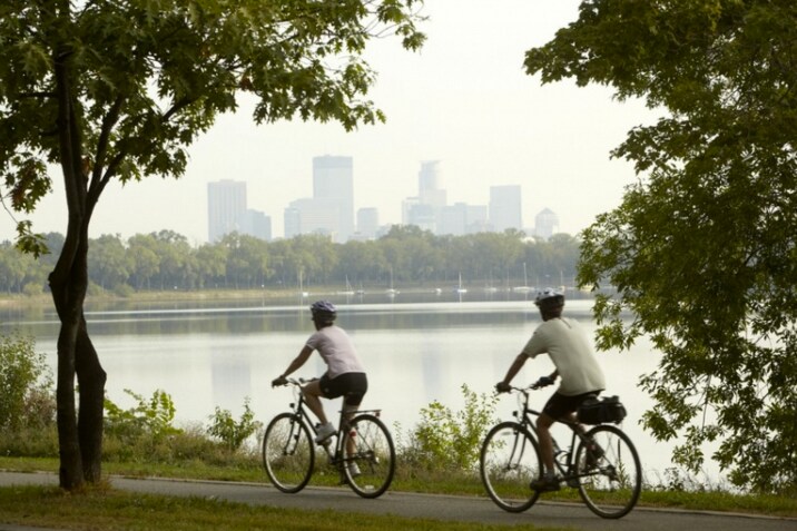 Biking in Minnesota