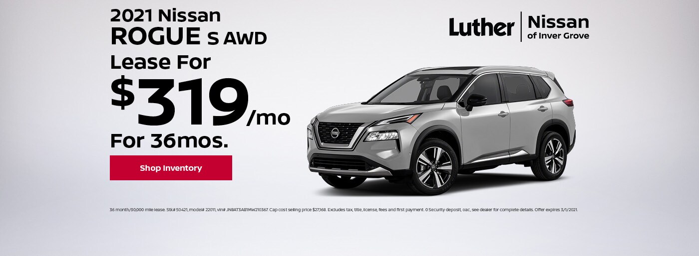 Luther Nissan Nissan Dealership in Inver Grove Heights, MN