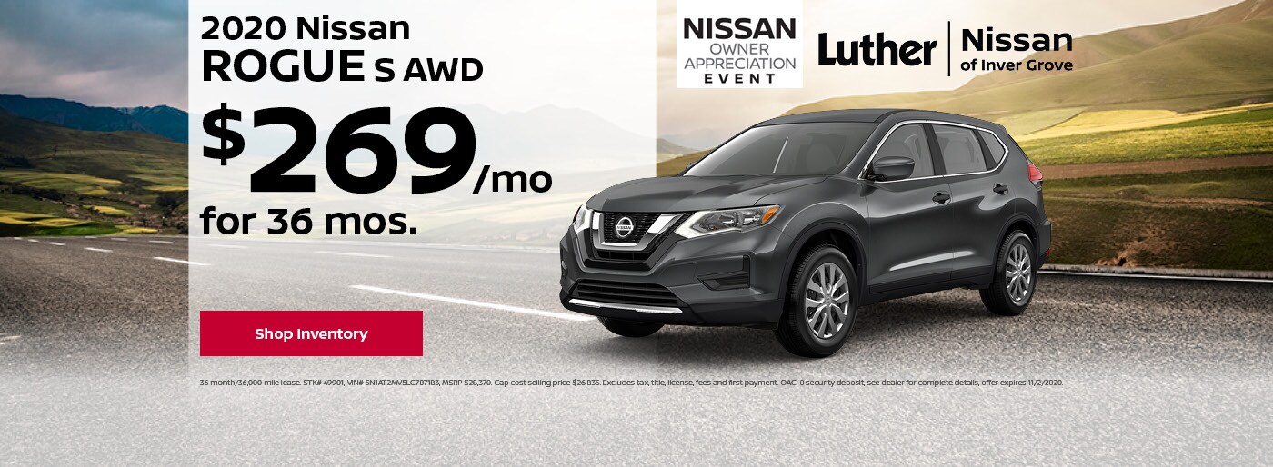 Luther Nissan Nissan Dealership in Inver Grove Heights, MN
