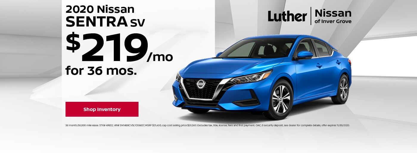 Luther Nissan Nissan Dealership in Inver Grove Heights, MN