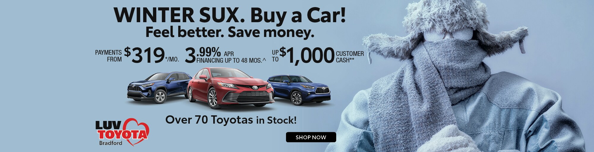 LUV Toyota New Toyota Trucks, Cars and SUVs in Bradford near Warren