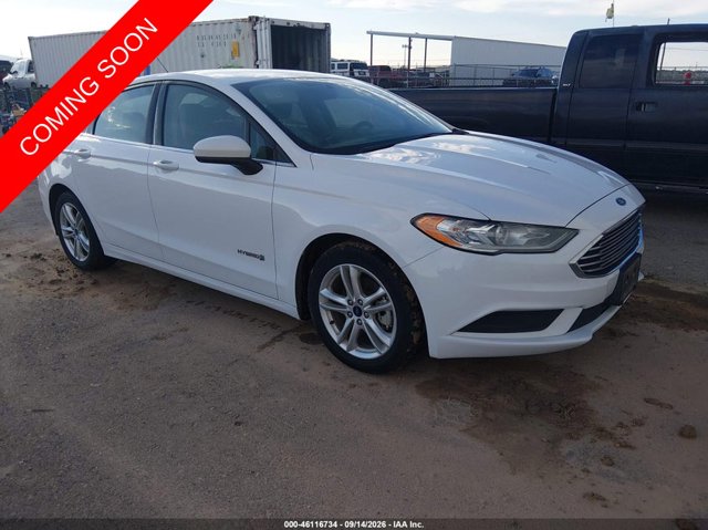 2018 Ford Fusion Hybrid S