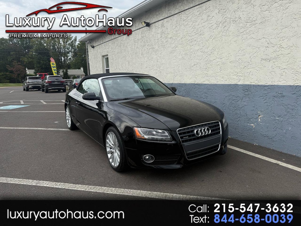 Used 2011 Audi A5 2.0T Premium Cabriolet
