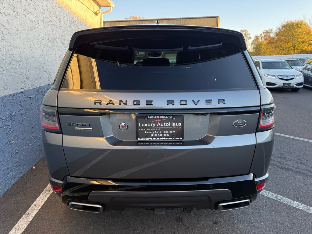 Used 2018 Land Rover Range Rover Sport Supercharged SUV