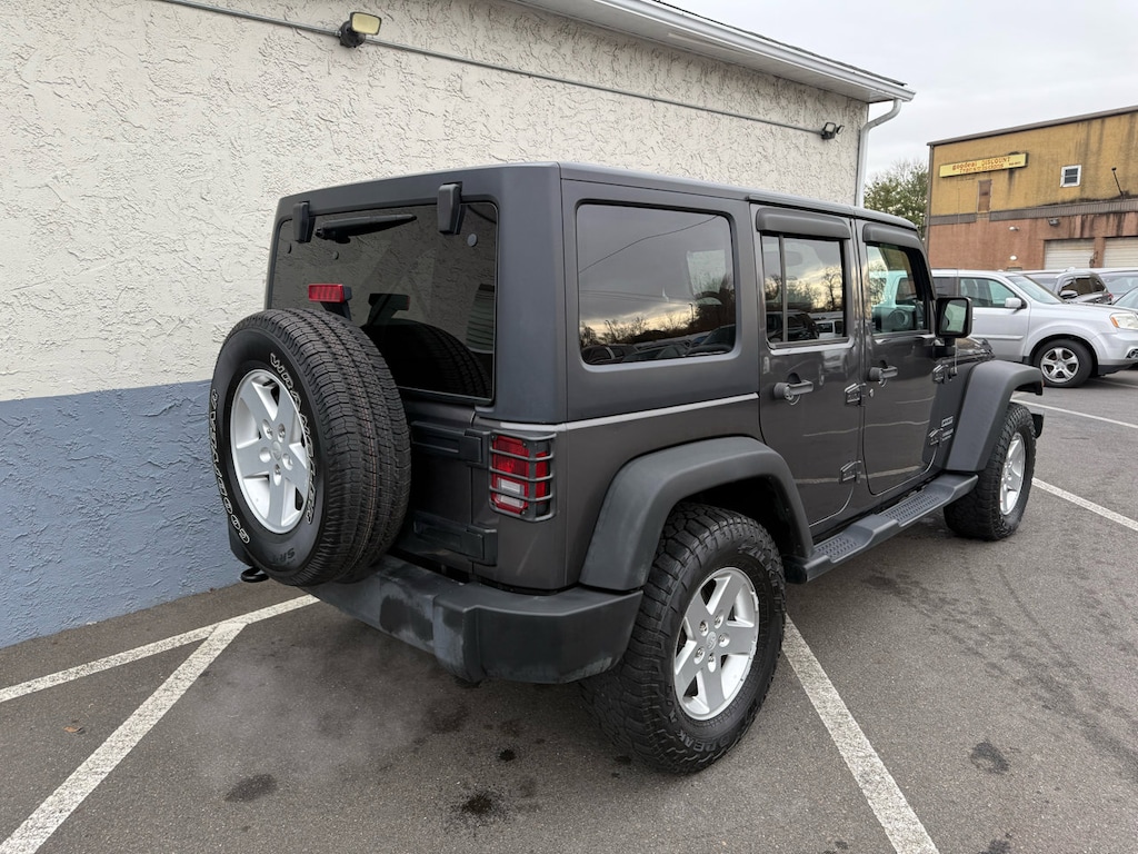 Used 2017 Jeep Wrangler JK Unlimited Sport 4x4 SUV