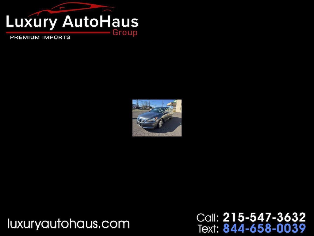 Used 2012 Honda Accord 2.4 LX Sedan