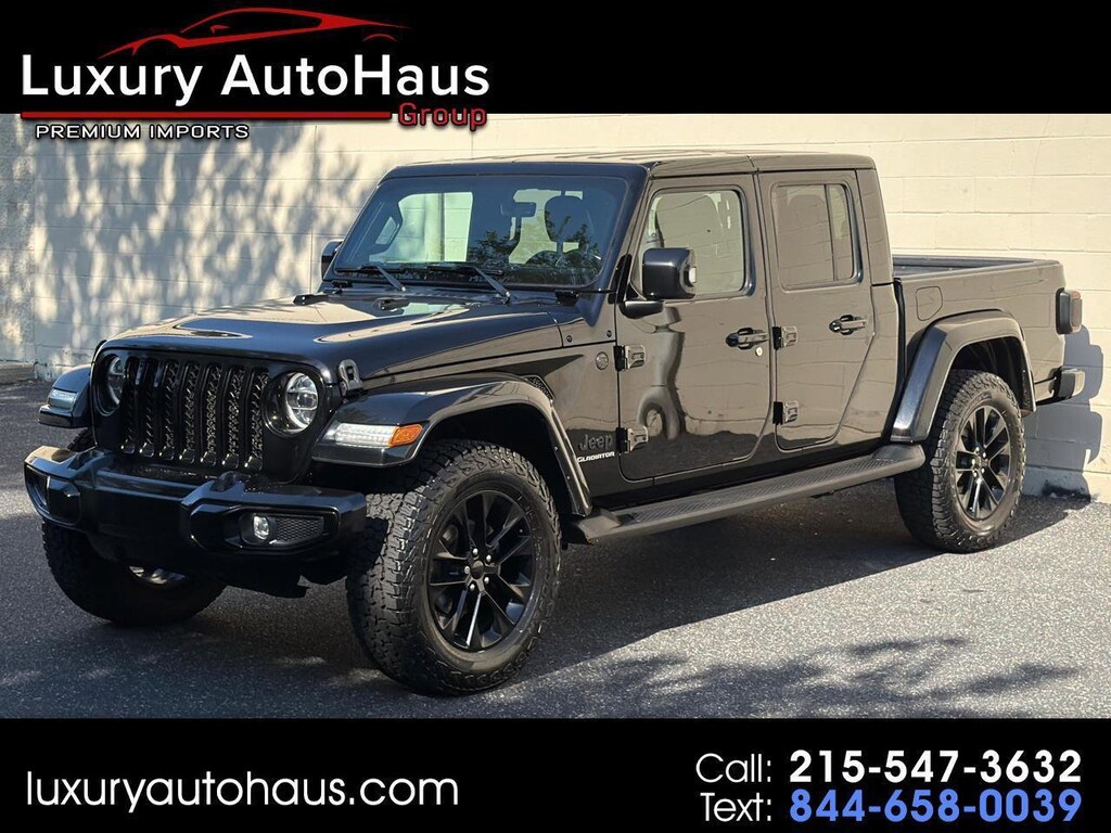 Used 2022 Jeep Gladiator Overland Truck Crew Cab