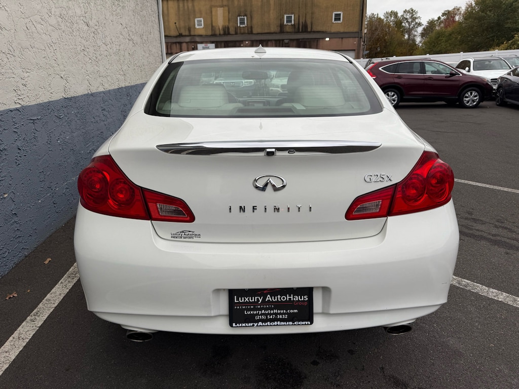 Used 2012 INFINITI G25x AWD Sedan