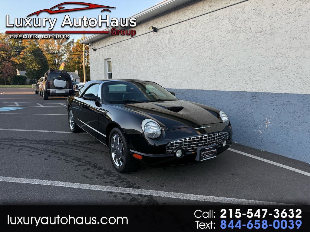 Used 2002 Ford Thunderbird Convertible