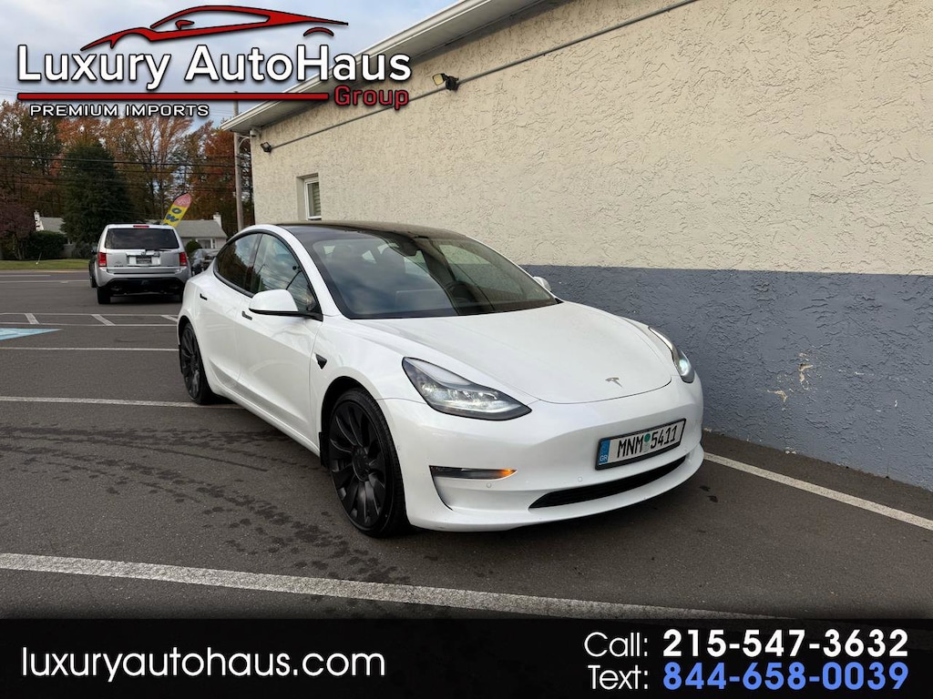 Used 2021 Tesla Model 3 Performance Sedan