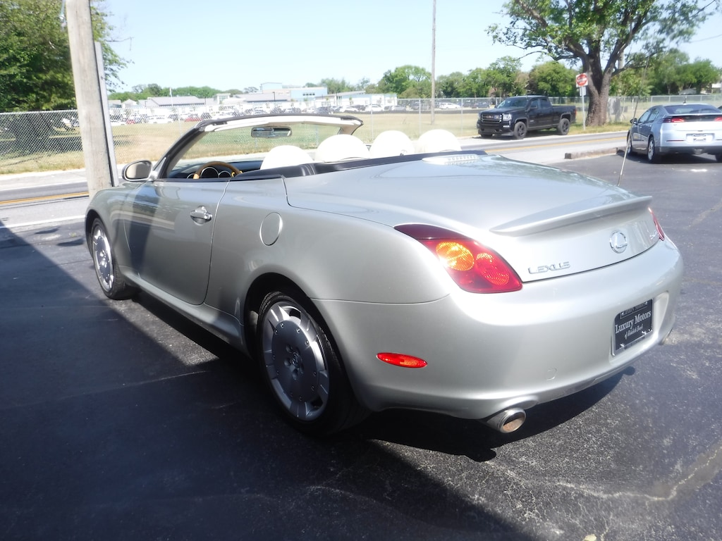 Used 2002 Lexus SC 430 Base Convertible