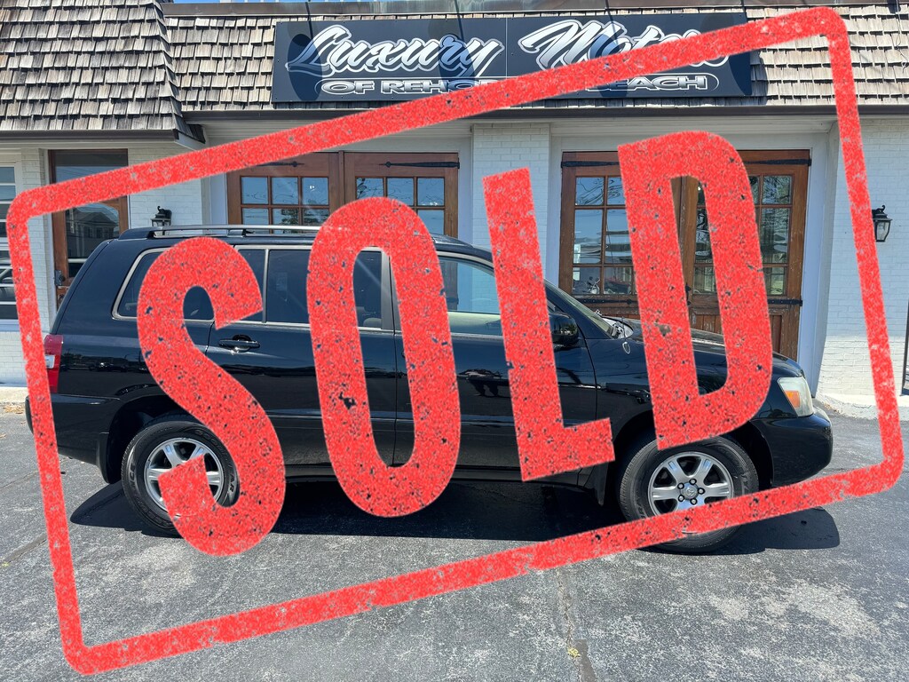 Used 2005 Toyota Highlander For Sale at Luxury Motors of Rehoboth Beach
