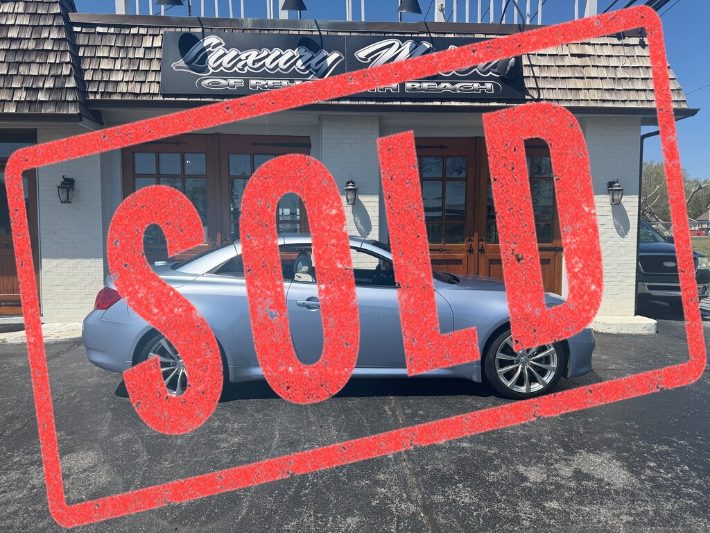 Used 2010 INFINITI G37 Sport Convertible
