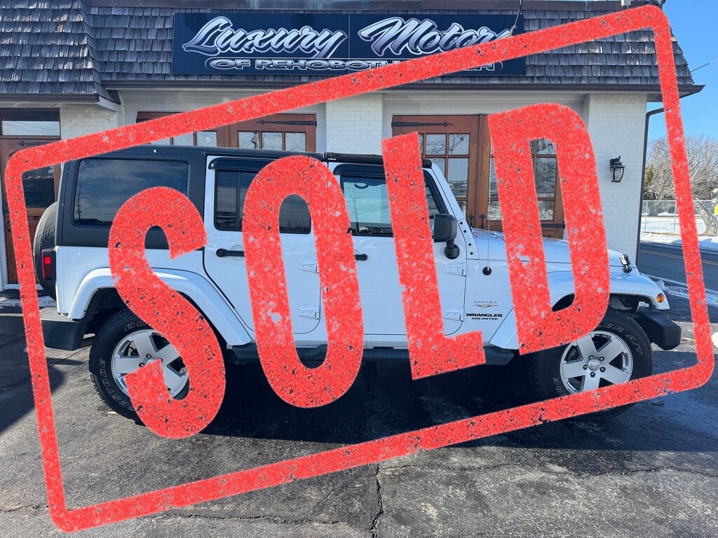 Used 2012 Jeep Wrangler Unlimited Sahara SUV