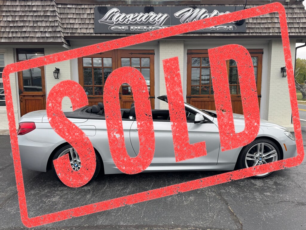 Used 2013 BMW 640i Convertible