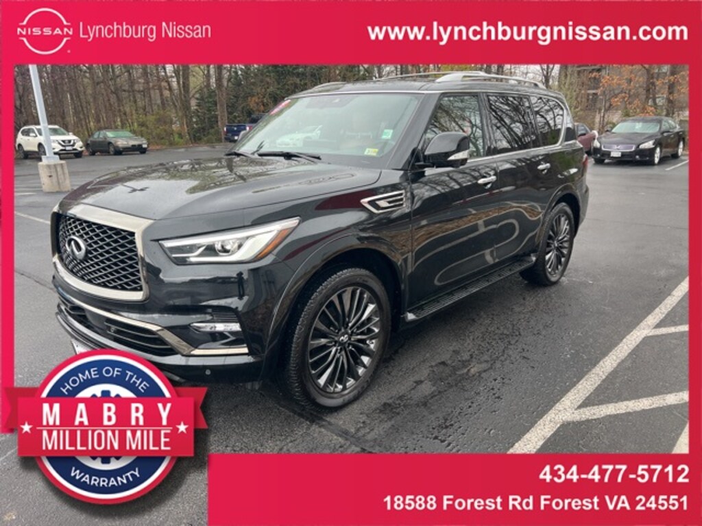 Used 2024 INFINITI QX80 For Sale at Mabry Automotive Group VIN JN8AZ2BE0R9325758