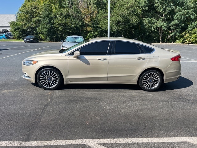 Used 2018 Ford Fusion Titanium with VIN 3FA6P0D97JR268825 for sale in Forest, VA