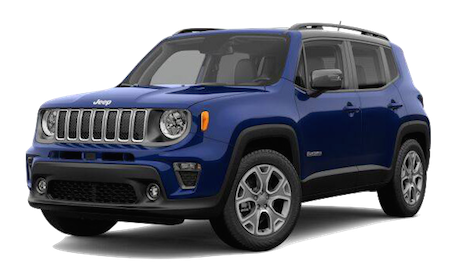 2019 Jeep Renegade Limited A blue 2019 Jeep Renegade Limited