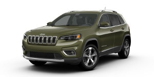 2019 Jeep Cherokee Limited A green 2019 Jeep Cherokee Limited