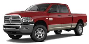 2018 Ram 2500 Big Horn A red 2018 Ram 2500 Big Horn