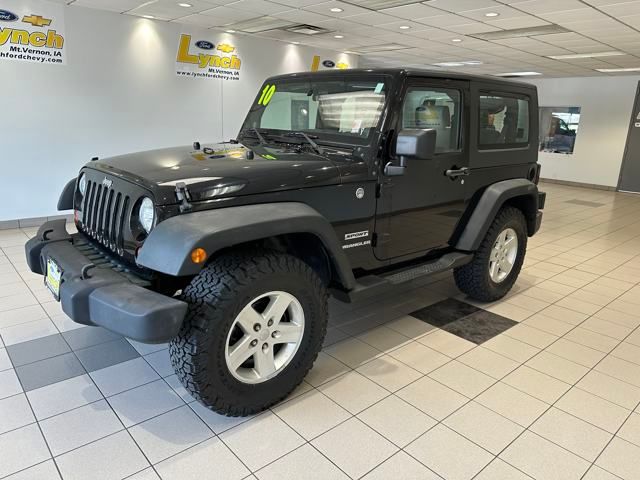 Used 2010 Jeep Wrangler Sport with VIN 1J4AA2D10AL140219 for sale in Mount Vernon, IA