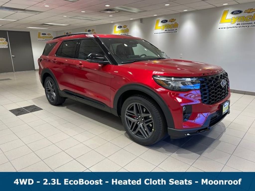 New 2026 Ford Explorer ST-Line SUV